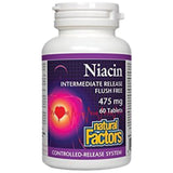 Niacin Intermediate Release Flush Free 475 mg 60 Δισκία