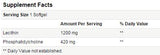 Phosphatidyl Choline 420 mg - 90 Гел капсули