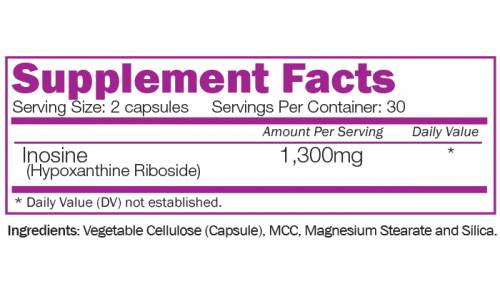 Inosine 1300 mg - 60 капсули