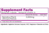 Spirulina organica 3000 mg 90 capsule