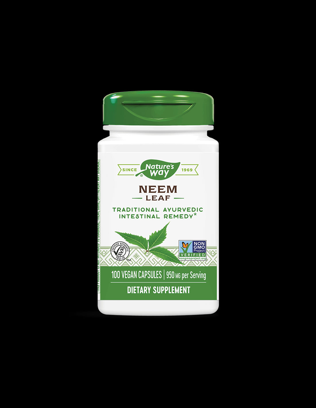 Frunza de neem 475 mg - 100 capsule