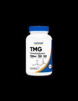 Normalizează nivelurile de homocisteină - TMG Betaine anhidrida (trimetilglicină), 750 mg x 120 capsule Nutricost