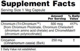 Tri-Chromium 500 mcg + Cinnamon - 90 капсули