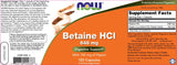 Betaine HCl 648 mg - 120 капсули