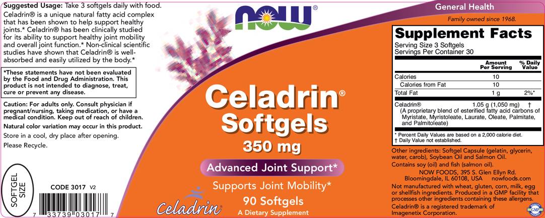 Celadrin 350 mg - 90 κάψουλες Gel