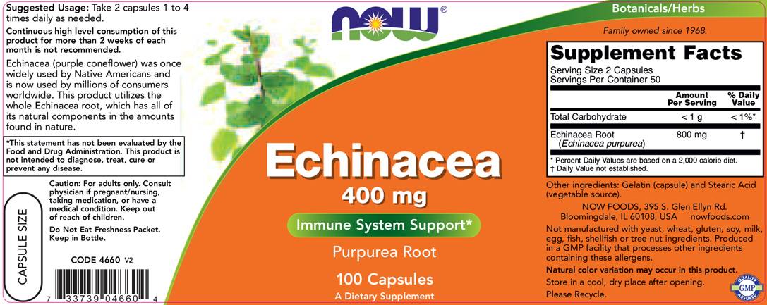 Echinacea 400 mg - 100 капсули