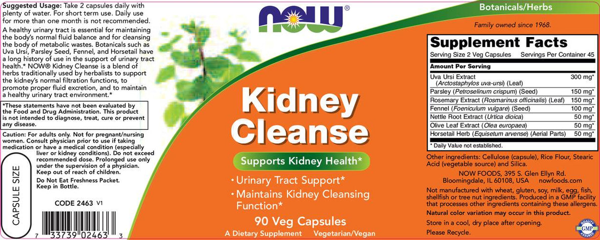 Kidney Cleanse - 90 капсули