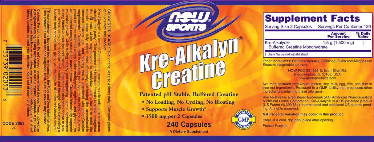 Kre-Alkalyn - 240 капсули