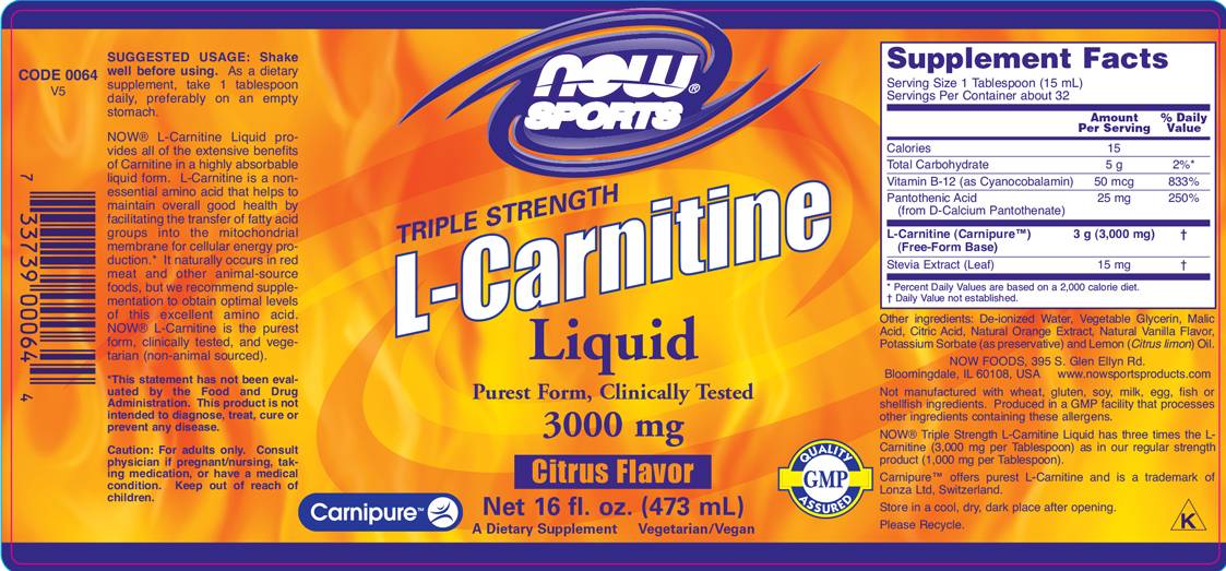 L-Carnitine Liquid 3000 mg - 465 мл