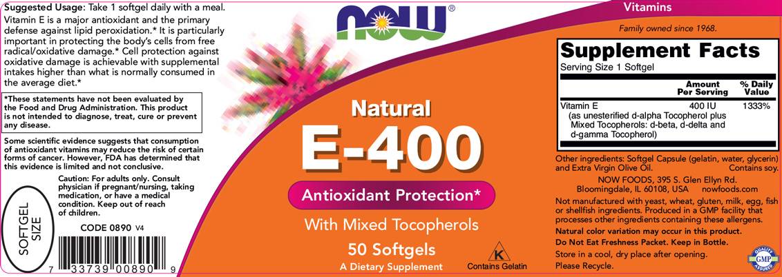 Vitamin E-400 IU MT - 100 Гел капсули