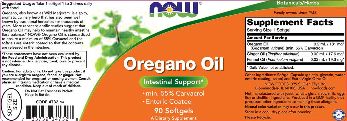 Ulei de oregano - 90 capsule de gel