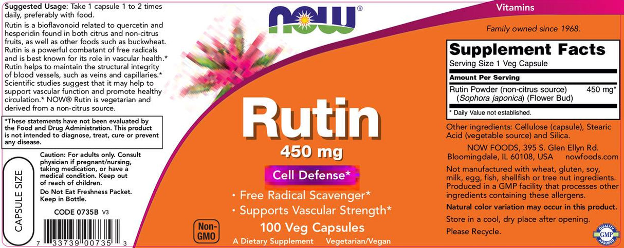 Rutin 450 mg - 100 capsule