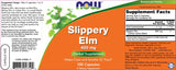 Slippery Elm 400 mg - 100 capsule