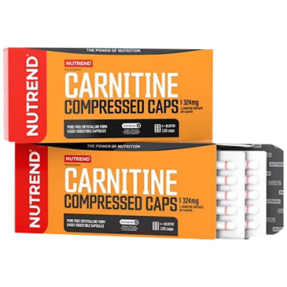 Carnitine Compressed Caps - 120 капсули