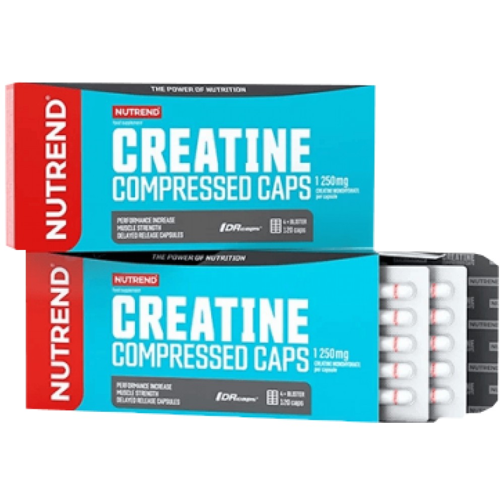 Carnitine Compressed Caps - 120 капсули