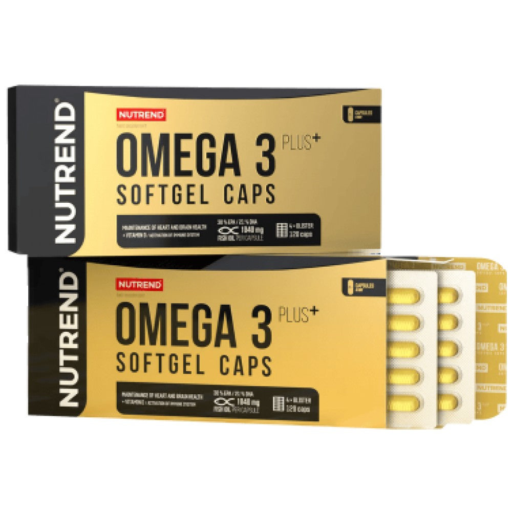 Omega 3 Plus Compressed Caps - 120 Гел капсули