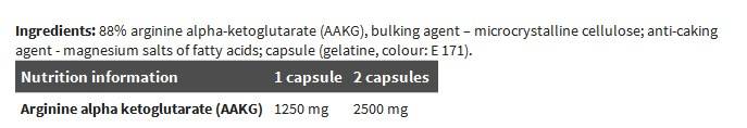 AAKG Extreme 1250 Mega Caps - 120 капсули