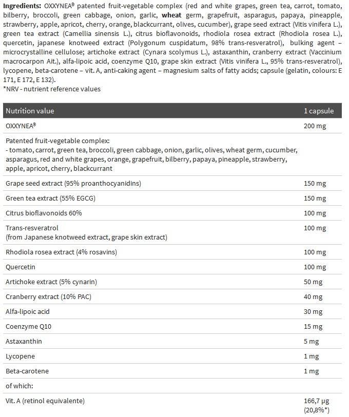 ANTI-OX Power Blend - 60 капсули