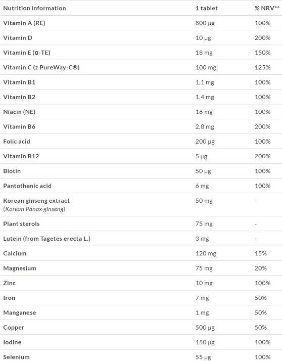 GOLD-Vit Senior 30 Tablets