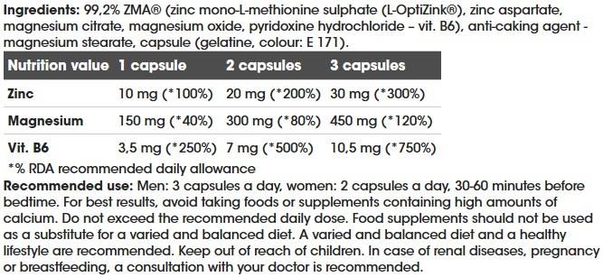 ZMA - 120 capsule