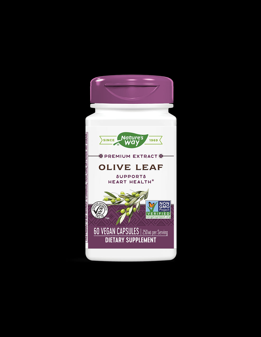 Olive Leaf / Olive (frunză) 430 mg x 60 capsule Nature's Way