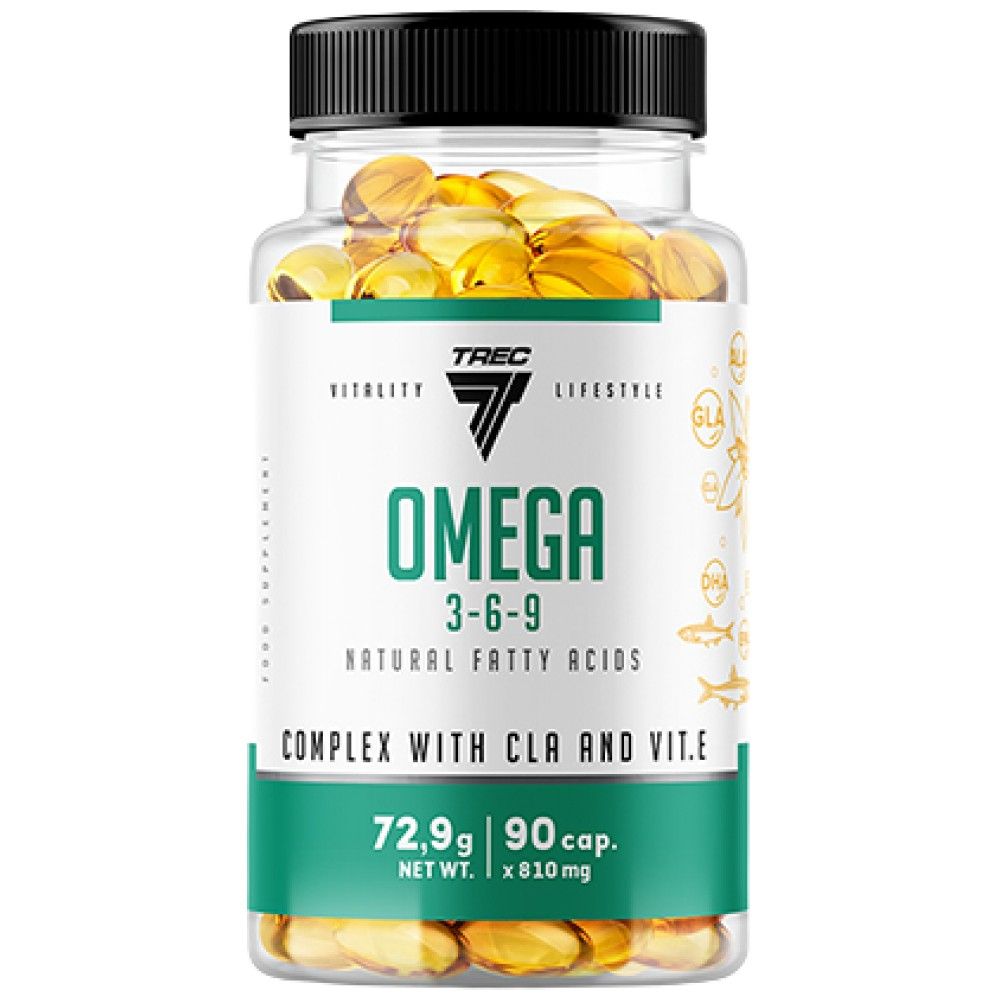 Omega 3-6-9 - 90 Гел капсули