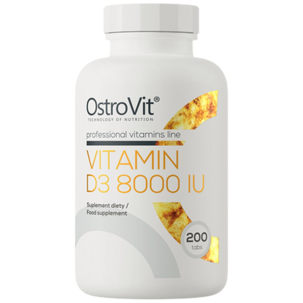 Vitamina D3 8000 UI 200 tablete