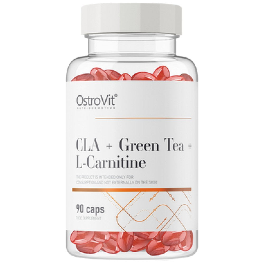 CLA + Green Tea + L-Carnitine - 90 Гел капсули