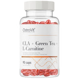 CLA + Green Tea + L-Carnitine - 90 Гел капсули