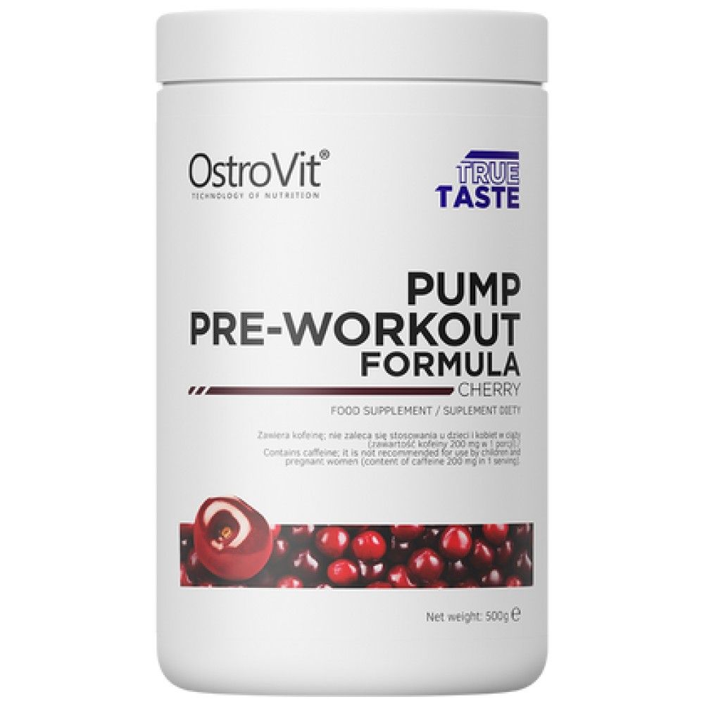 PUMP Pre-Workout Formula - 500 грама