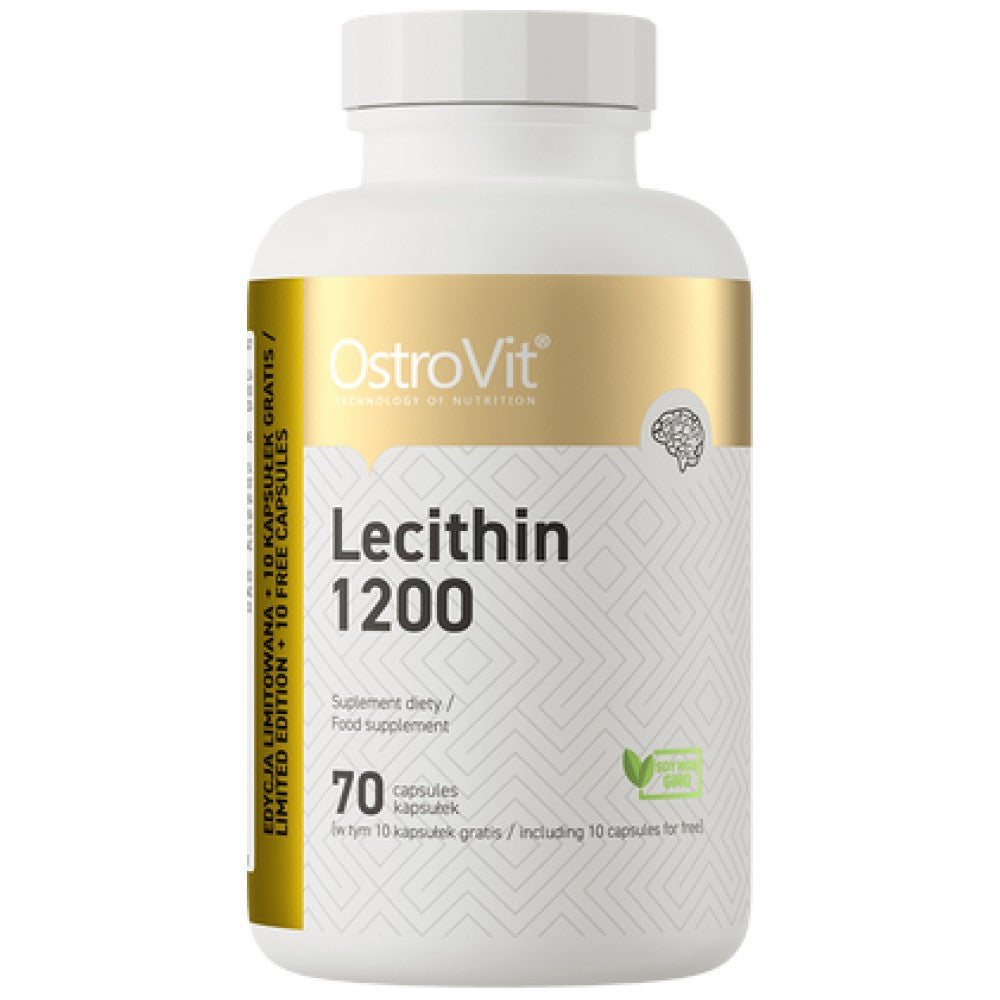 Κάψουλες Gel Lecithin 1200 / NO GMO 70