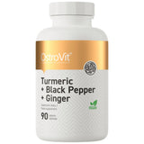 Turmeric + Piper Negru + Ghimbir 90 Tablete