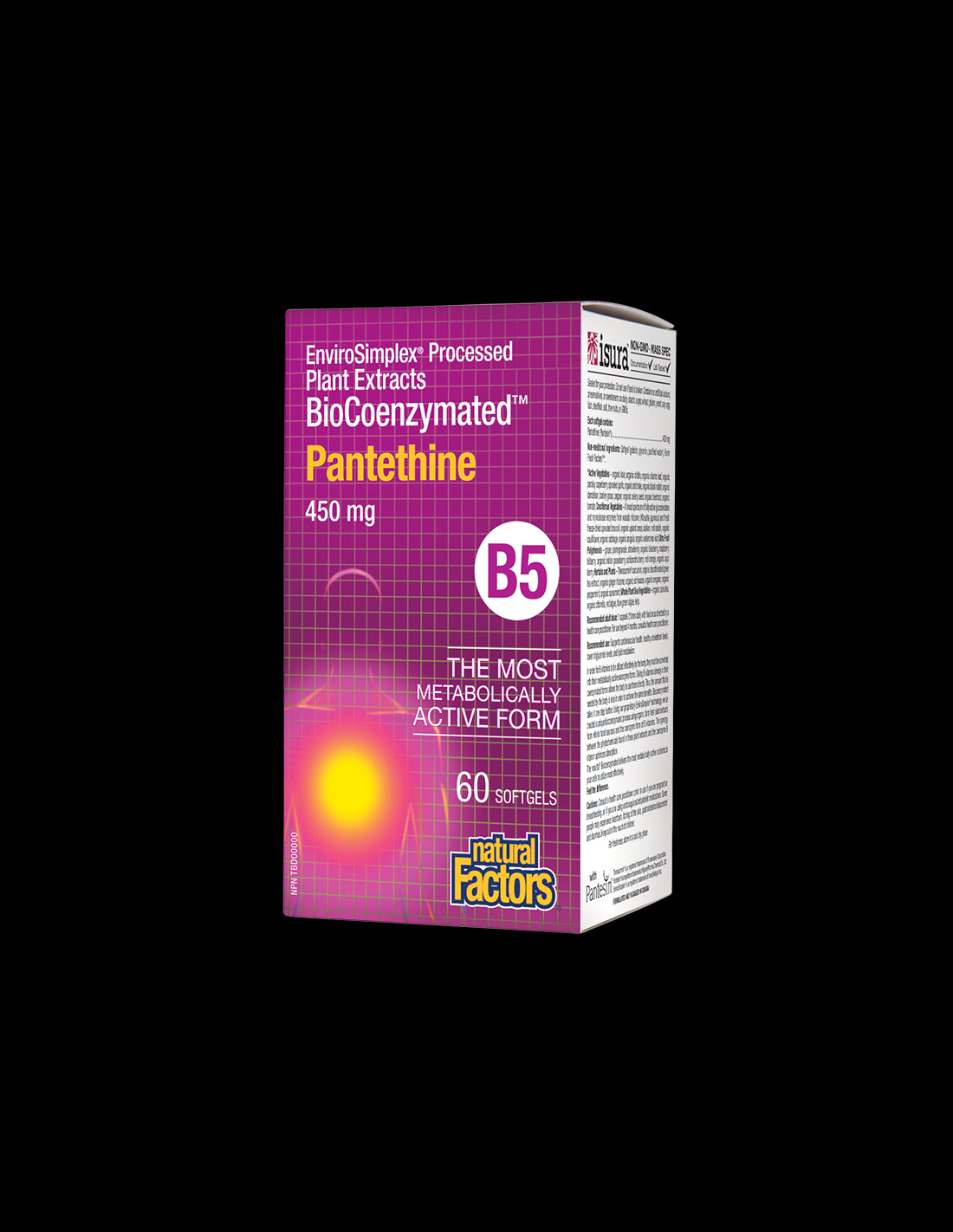 Pantethine BioCoenzymated™ 450 mg - 60 Гел капсули