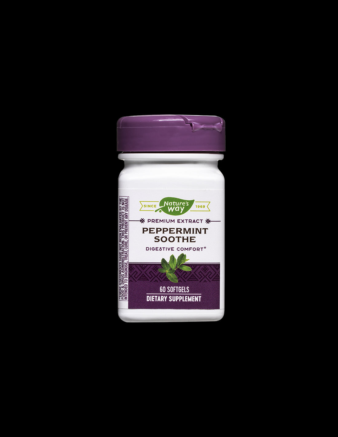 Peppermint Soothe - Μείγμα βοτάνων για καλή πέψη, 60 μαλακές γέλη Nature's Way