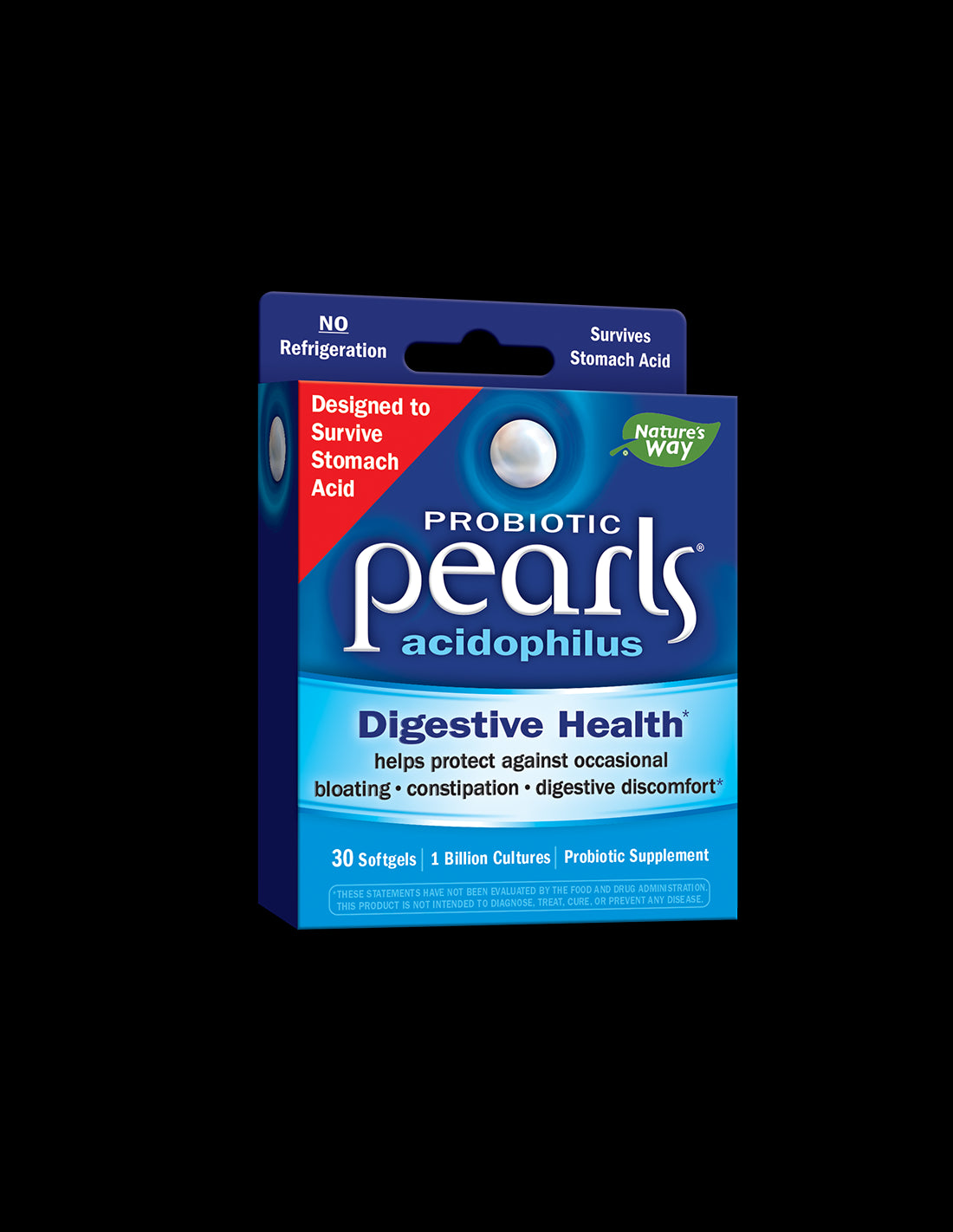 Pearls® Probiotic / Пърлс® Пробиотик, 1 млрд. активни пробиотици x 30 софтгел капсули Nature’s Way