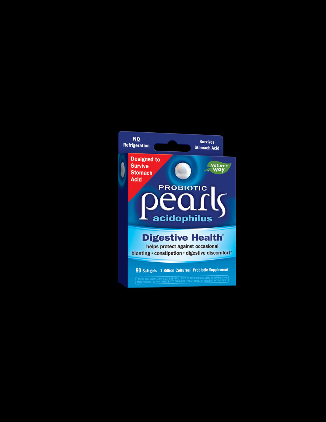 Pearls® Probiotic, 1 δισεκατομμύριο ενεργά προβιοτικά x 90 κάψουλες μαλακής γέλης Nature's Way