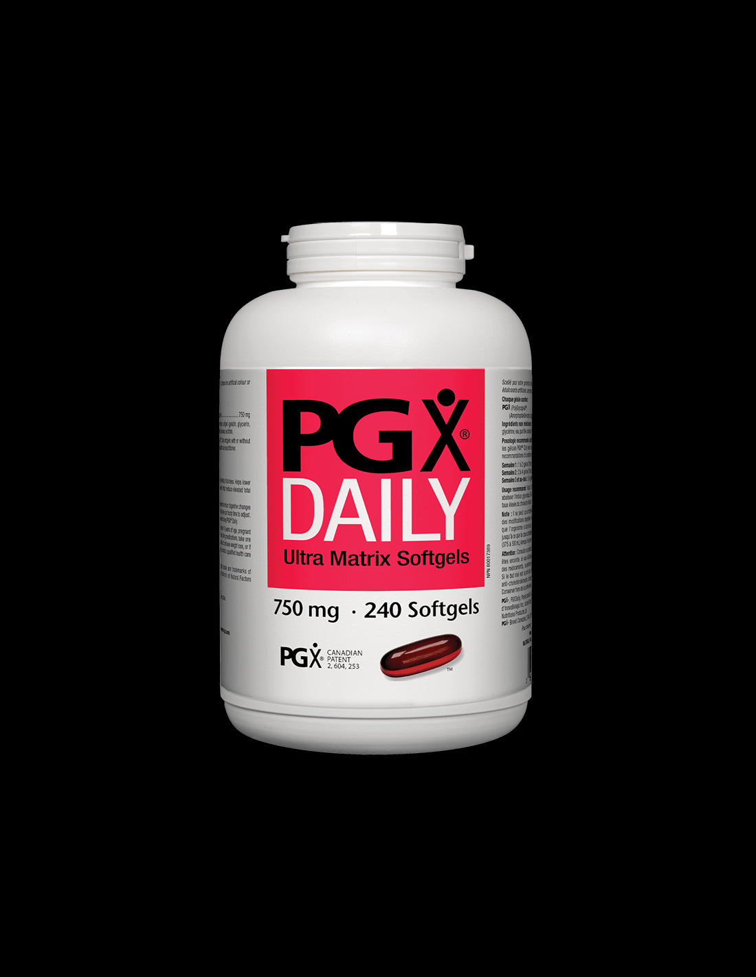 PGX Daily / Ultra Matrix Softgels 750 mg - 240 Гел капсули