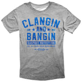 T-Shirt Clangin And Bangin | Grey