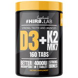 Vitamin D3 4000 + K2 MK7 100 mcg 160 Таблетки