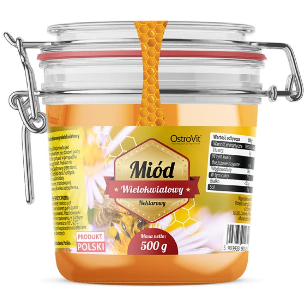 Natural Multiflower Honey / Натурален многоцветен пчелен мед - 500 грама