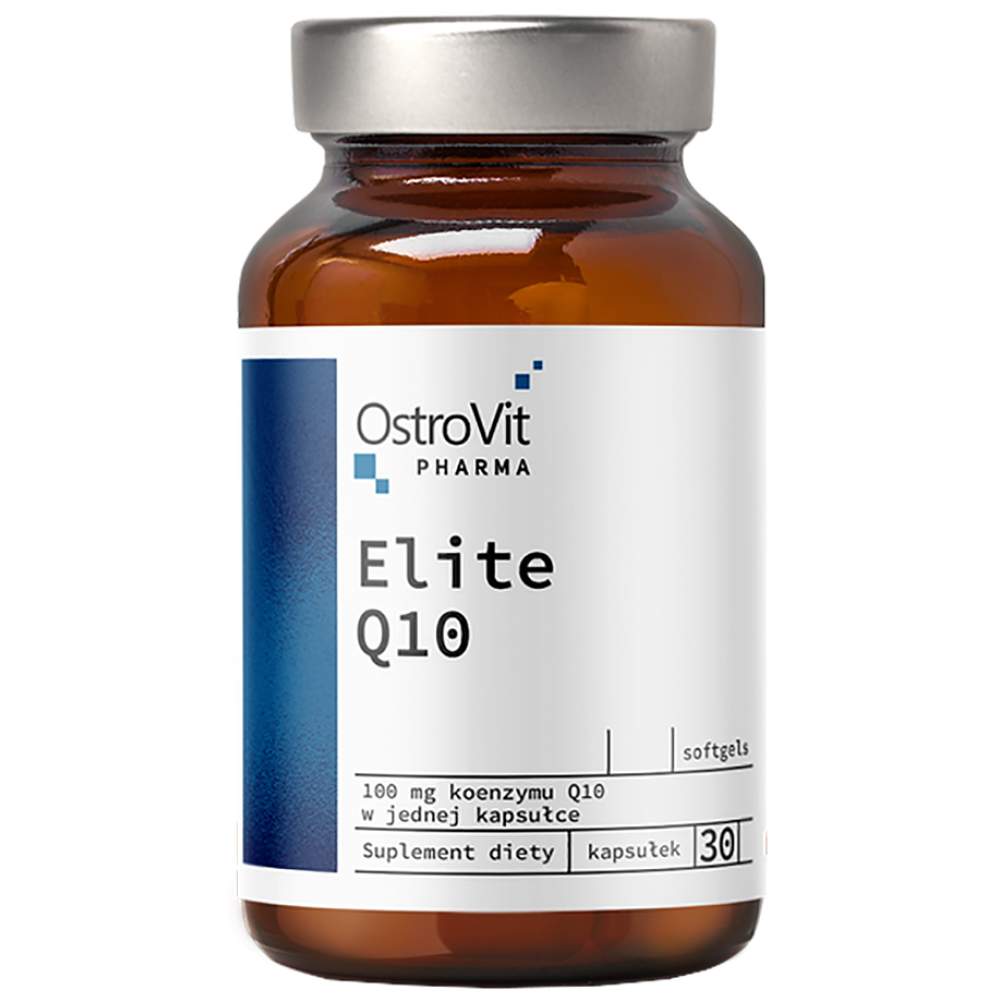 Elite Q10 100 mg | CoQ10 - 30 Гел капсули