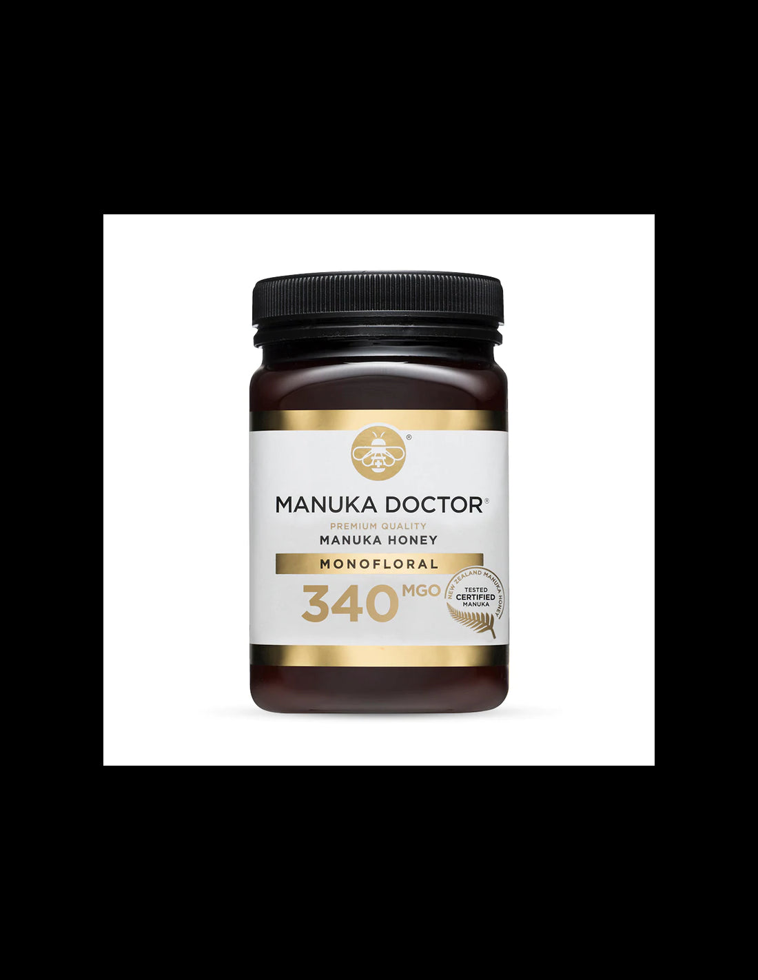 Premium quality monofloral Manuka honey (340 MGO) / Монофлорен мед от манука с премиум качество (340 MGO), 500 g