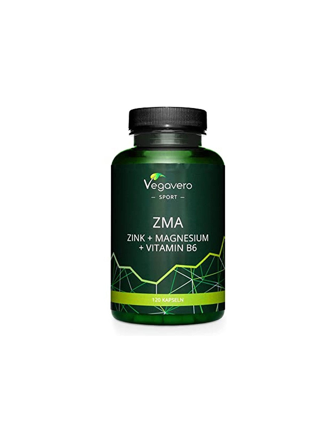 Pentru sporturi active - Zinc+Magneziu+Vitamina B6 - ZMA, 120 capsule