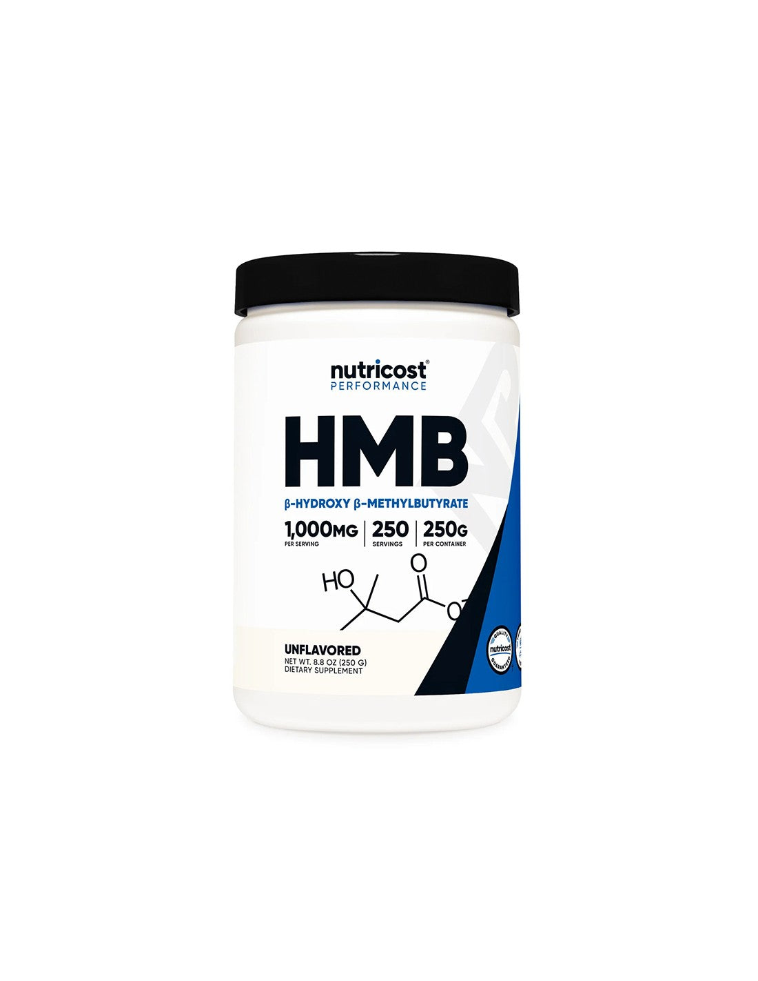 Pentru sporturi active - HMB (Beta-hidroxi Beta-metil butirat), 250 g de pulbere