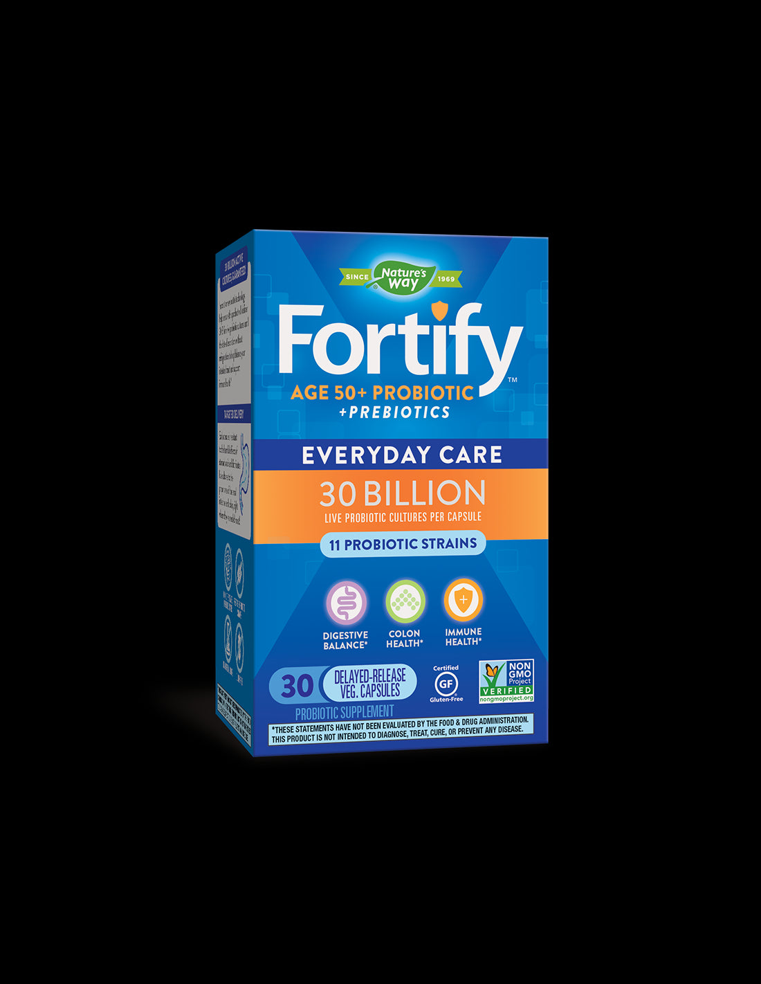 Fortify / Primadophilus Age 50+ Probiotic / 30 Billion - 30 капсули