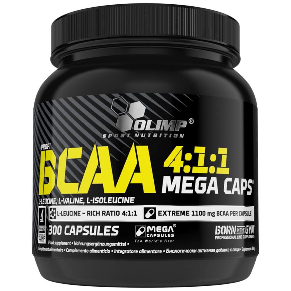 BCAA 4:1:1 Mega Caps 300 капсули