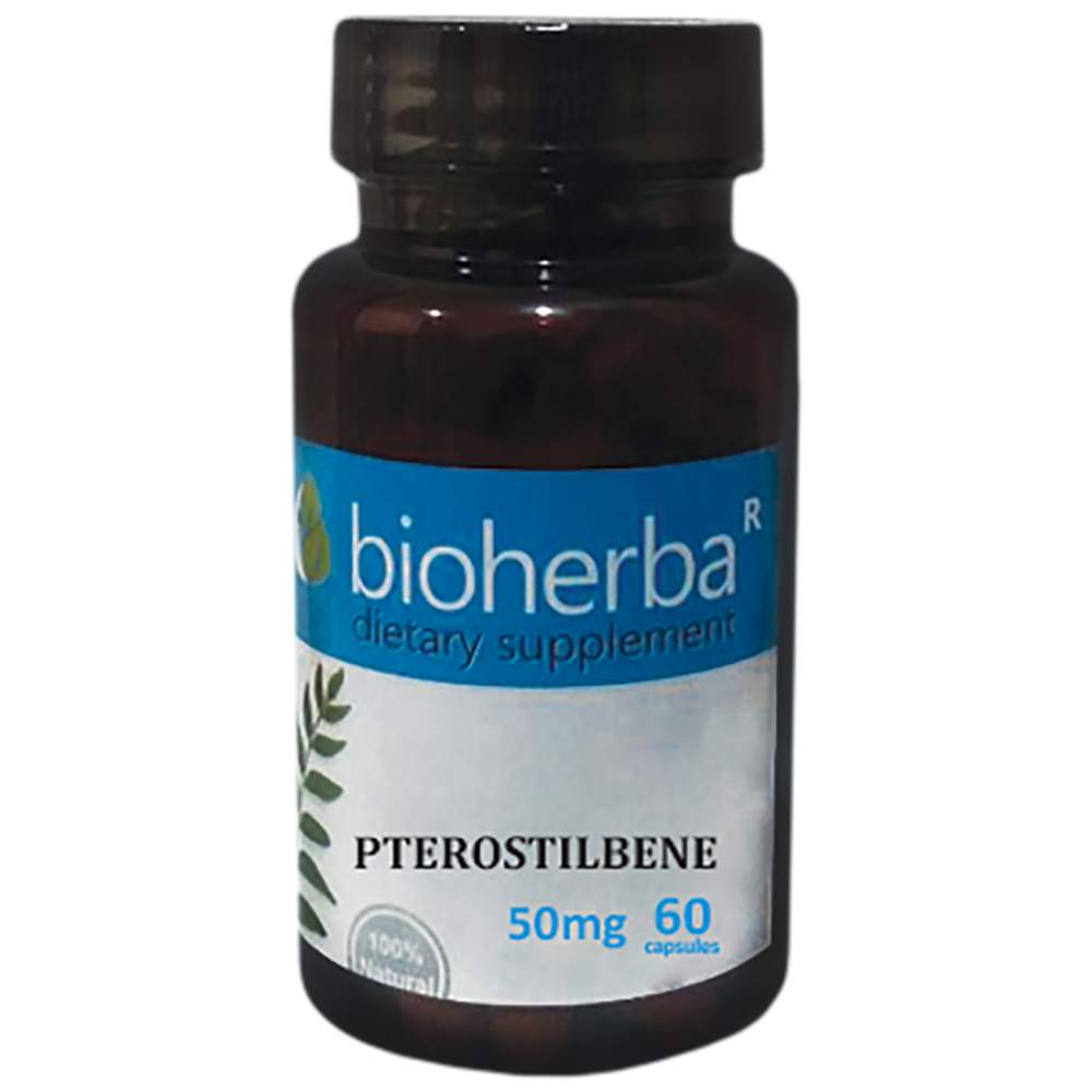 Pterostilbene 50 mg - 60 капсули