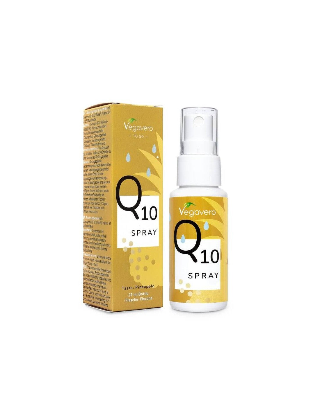 Q10 Spray/ Коензим Q10/ Oрален спрей, 27 ml, 100% Vegan Vegavero