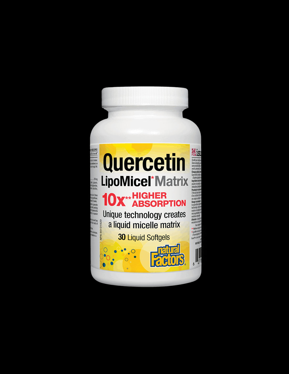 Quercetin 250 mg LipoMicel Matrix - 30 capsule de gel