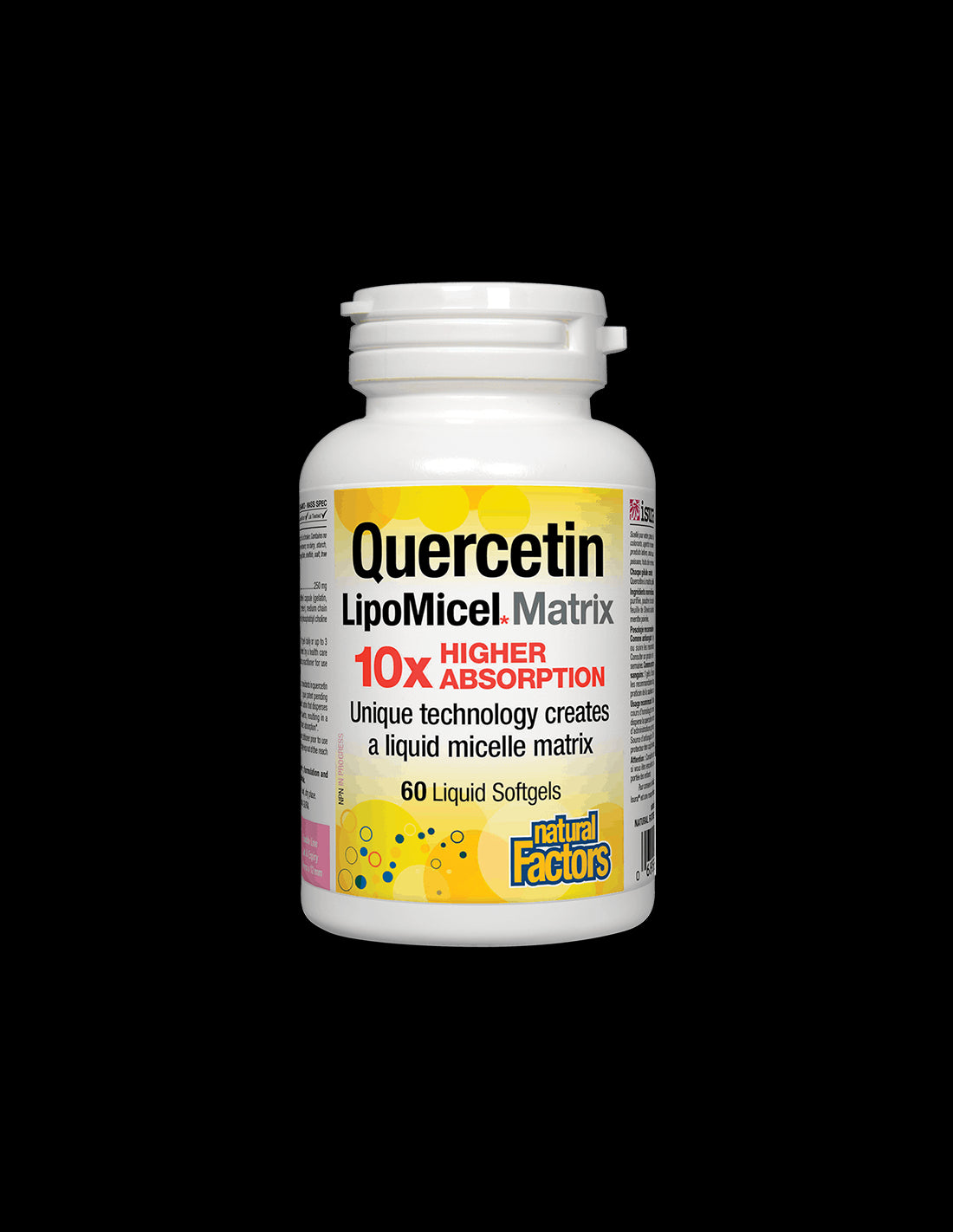 Quercetin 250 mg LipoMicel Matrix - 60 capsule de gel